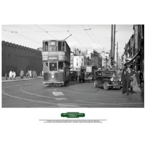 Graffeg Limited Lost Tramways Of Wales Poster: Cardiff Castle Graffeg Limited Lost Tramways Of Wales Poster: Cardiff Castle