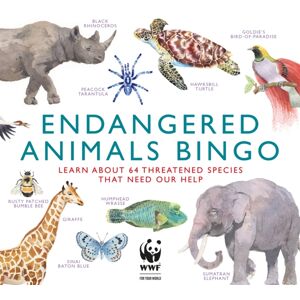 Orion Publishing Co Endangered Animals Bingo : Learn About 64 Threatened Species That Need Our Help Orion Publishing Co Endangered Animals Bingo : Learn About 64 Threatened Species That Need Our Help