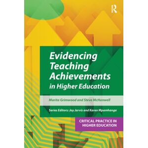 Taylor & Francis Ltd Evidencing Teaching Achievements In Higher Education Taylor & Francis Ltd Evidencing Teaching Achievements In Higher Education