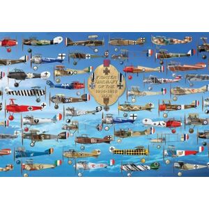 Galileo Publishers Fighter Aircraft Of The 1914-1918 War Jigsaw (1000-Piece) Galileo Publishers Fighter Aircraft Of The 1914-1918 War Jigsaw (1000-Piece)
