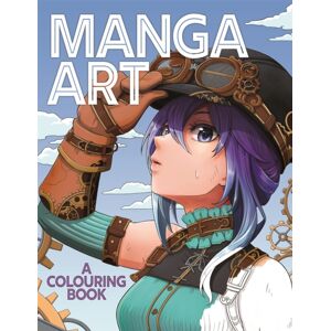 Michael O'Mara Books Ltd Manga Art : A Colouring Book Michael O'Mara Books Ltd Manga Art : A Colouring Book