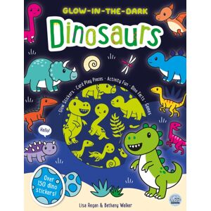 Gemini Books Group Ltd Glow-In-The-Dark Dinosaurs Sticker Activity Book Gemini Books Group Ltd Glow-In-The-Dark Dinosaurs Sticker Activity Book
