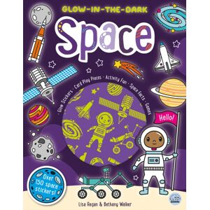 Gemini Books Group Ltd Glow-In-The-Dark Space Sticker Activity Gemini Books Group Ltd Glow-In-The-Dark Space Sticker Activity