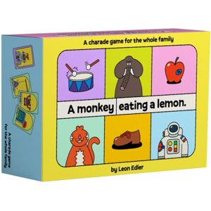 Smith Street Books A Monkey Eating A Lemon : A Charade Game For The Whole Family Smith Street Books A Monkey Eating A Lemon : A Charade Game For The Whole Family