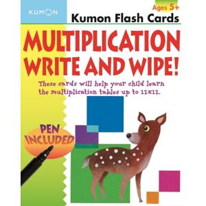 Kumon Publishing North America, Inc Kumon Multiplication Write And Wipe Flash Cards Kumon Publishing North America, Inc Kumon Multiplication Write And Wipe Flash Cards