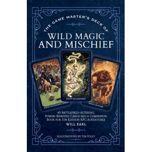 Media Lab Books The Game Master'S Deck Of Wild Magic And Mischief : 40 Battlefield-Altering, Power-Warping Cards And A Companion Book For 5th Edition Rpg Adventures Media Lab Books The Game Master'S Deck Of Wild Magic And Mischief : 40 Battlefield-Altering, Power-Warping Cards And A Companion Book For 5th Edition Rpg Adventures