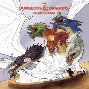 Potter/Ten Speed/Harmony/Rodale The Dungeons & Dragons Coloring Book : 80 Adventurous Line Drawings Potter/Ten Speed/Harmony/Rodale The Dungeons & Dragons Coloring Book : 80 Adventurous Line Drawings