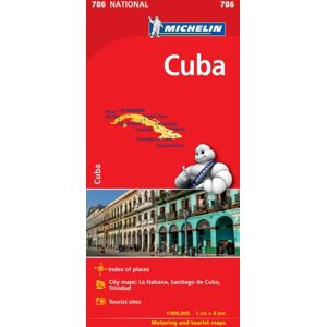 Michelin Editions des Voyages Cuba - Michelin National Map 786 : Map Michelin Editions des Voyages Cuba - Michelin National Map 786 : Map