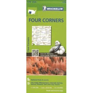 Michelin Editions des Voyages Southern Rockies - Zoom Map 175 Michelin Editions des Voyages Southern Rockies - Zoom Map 175