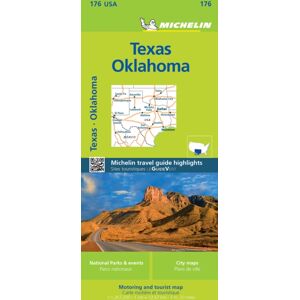 Michelin Editions des Voyages Texas Oklahoma - Zoom Map 176 : Map Michelin Editions des Voyages Texas Oklahoma - Zoom Map 176 : Map
