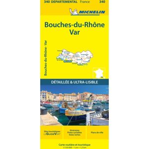Michelin Editions des Voyages Bouches-Du-Rhone Var - Michelin Local Map 340 : Map Michelin Editions des Voyages Bouches-Du-Rhone Var - Michelin Local Map 340 : Map