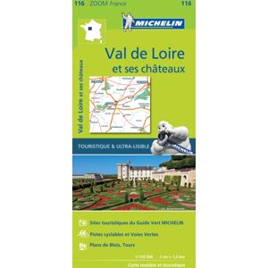 Michelin Editions des Voyages Chateaux Of The Loire - Zoom Map 116 : Map Michelin Editions des Voyages Chateaux Of The Loire - Zoom Map 116 : Map