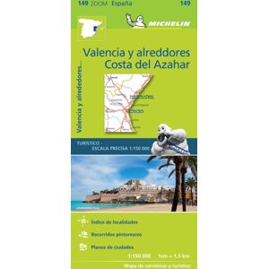 Michelin Editions des Voyages Valencia C.D. Azahar - Zoom Map 149 : Map Michelin Editions des Voyages Valencia C.D. Azahar - Zoom Map 149 : Map