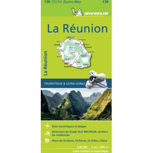 Michelin Editions des Voyages La Reunion - Zoom Map 139 : Map Michelin Editions des Voyages La Reunion - Zoom Map 139 : Map