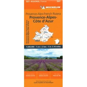Michelin Editions des Voyages Provence- Alps - French Riviera - Michelin Regional Map 527 Michelin Editions des Voyages Provence- Alps - French Riviera - Michelin Regional Map 527