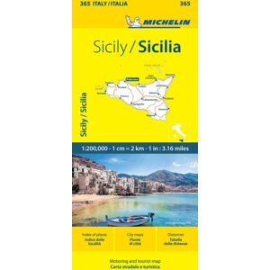 Michelin Editions des Voyages Sicily - Michelin Local Map 365 : Map Michelin Editions des Voyages Sicily - Michelin Local Map 365 : Map