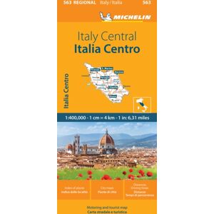 Michelin Editions des Voyages Italy Centre - Michelin Regional Map 563 : Map Michelin Editions des Voyages Italy Centre - Michelin Regional Map 563 : Map