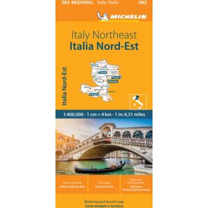 Michelin Editions des Voyages Italy Northeast - Michelin Regional Map 562 : Map Michelin Editions des Voyages Italy Northeast - Michelin Regional Map 562 : Map