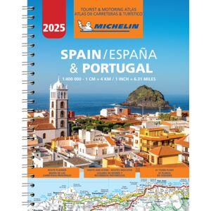 Michelin Editions des Voyages Spain & Portugal 2025 - Tourist And Motoring Atlas (A4-Spiral) Michelin Editions des Voyages Spain & Portugal 2025 - Tourist And Motoring Atlas (A4-Spiral)