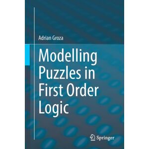 Springer Nature Switzerland AG Modelling Puzzles In First Order Logic Springer Nature Switzerland AG Modelling Puzzles In First Order Logic