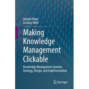 Springer Nature Switzerland AG Making Knowledge Management Clickable : Knowledge Management Systems Strategy, Design, And Implementation Springer Nature Switzerland AG Making Knowledge Management Clickable : Knowledge Management Systems Strategy, Design, And Implementation
