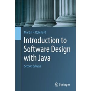 Springer Nature Switzerland AG Introduction To Software Design With Java Springer Nature Switzerland AG Introduction To Software Design With Java