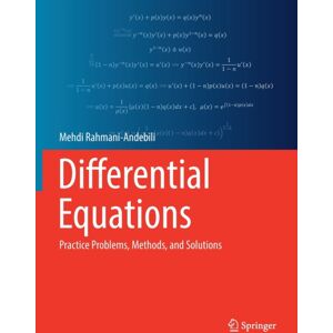 Springer International Publishing AG Differential Equations : Practice Problems, Methods, And Solutions Springer International Publishing AG Differential Equations : Practice Problems, Methods, And Solutions