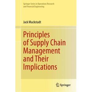 Springer International Publishing AG Principles Of Supply Chain Management And Their Implications Springer International Publishing AG Principles Of Supply Chain Management And Their Implications