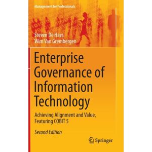 Springer International Publishing AG Enterprise Governance Of Information Technology : Achieving Alignment And , Featuring Cobit 5 Springer International Publishing AG Enterprise Governance Of Information Technology : Achieving Alignment And , Featuring Cobit 5