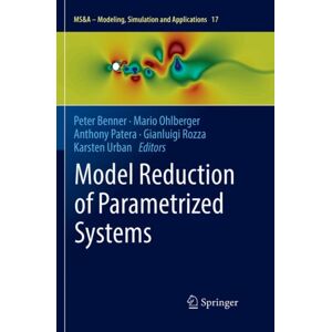 Springer International Publishing AG Model Reduction Of Parametrized Systems Springer International Publishing AG Model Reduction Of Parametrized Systems