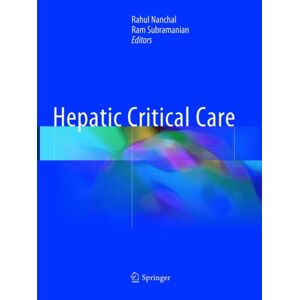 Springer International Publishing AG Hepatic Critical Care Springer International Publishing AG Hepatic Critical Care