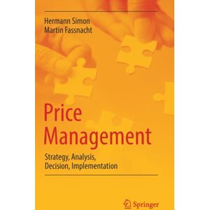 Springer International Publishing AG Price Management : Strategy, Analysis, Decision, Implementation Springer International Publishing AG Price Management : Strategy, Analysis, Decision, Implementation