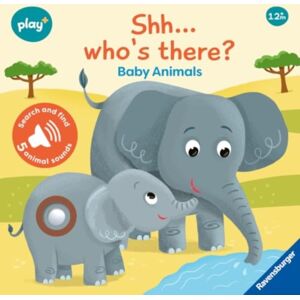 Ravensburger Verlag GmbH Ravensburger Play+ Infant & Toddler - Shhh…who'S There? Baby Animals My First Seek And Find Sound Book : Search And Find Ravensburger Verlag GmbH Ravensburger Play+ Infant & Toddler - Shhh…who'S There? Baby Animals My First Seek And Find Sound Book : Search And Find