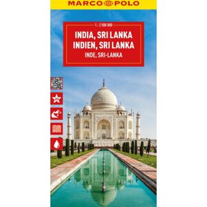 MAIRDUMONT GmbH & Co. KG India, Sri Lanka, Nepal, Bangladesh Marco Polo Map MAIRDUMONT GmbH & Co. KG India, Sri Lanka, Nepal, Bangladesh Marco Polo Map