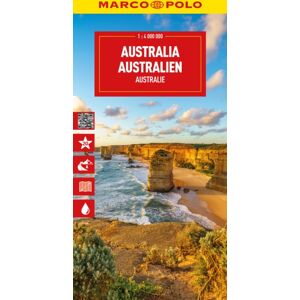 MAIRDUMONT GmbH & Co. KG Australia Marco Polo Map MAIRDUMONT GmbH & Co. KG Australia Marco Polo Map