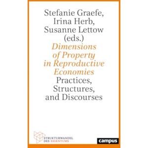 Campus Verlag Dimensions Of Property In Reproductive Economies : Practices, Structures, And Discourses Volume 5 Campus Verlag Dimensions Of Property In Reproductive Economies : Practices, Structures, And Discourses Volume 5