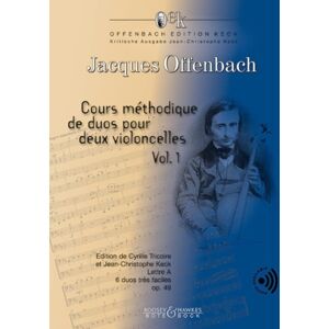 Bote & Bock Cours Methodique De Duos Pour Deux Violoncelles Vol. 1 : Edition De Cyrille Tricoire Et Jean-Christophe Keck. Vol. 1. Op. 49. 2 Cellos. Performing Score. Bote & Bock Cours Methodique De Duos Pour Deux Violoncelles Vol. 1 : Edition De Cyrille Tricoire Et Jean-Christophe Keck. Vol. 1. Op. 49. 2 Cellos. Performing Score.