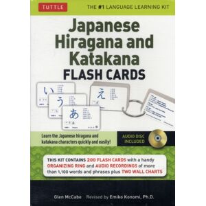 Tuttle Publishing Japanese Hiragana And Katakana Flash Cards Kit : Learn The Two Japanese Alphabets Quickly & Easily With This Japanese Flash Cards Kit (Online Audio Included) Tuttle Publishing Japanese Hiragana And Katakana Flash Cards Kit : Learn The Two Japanese Alphabets Quickly & Easily With This Japanese Flash Cards Kit (Online Audio Included)