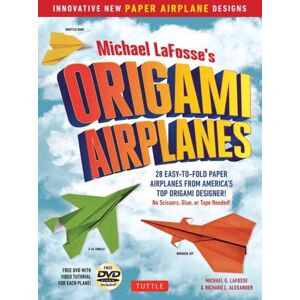 Tuttle Publishing Michael Lafosse'S Origami Airplanes : 28 Easy-To-Fold Paper Airplanes From America'S Top Origami Designer!: Includes Paper Airplane Book, 28 Projects And Video Tutorials Tuttle Publishing Michael Lafosse'S Origami Airplanes : 28 Easy-To-Fold Paper Airplanes From America'S Top Origami Designer!: Includes Paper Airplane Book, 28 Projects And Video Tutorials