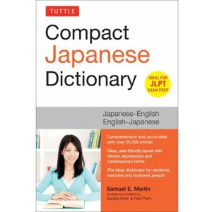 Tuttle Publishing Tuttle Compact Japanese Dictionary : Japanese-English English-Japanese (Ideal For Jlpt Exam Prep) Tuttle Publishing Tuttle Compact Japanese Dictionary : Japanese-English English-Japanese (Ideal For Jlpt Exam Prep)
