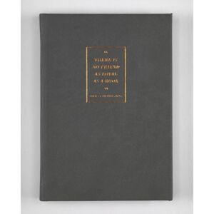 BRITISH LIBRARY GIFT A6 Nb Grey There Is No Friend As Loyal A BRITISH LIBRARY GIFT A6 Nb Grey There Is No Friend As Loyal A