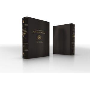 Vida Publishers Rvr, Biblia De Estudio Matthew Henry Y Legado Cristiano, Leathersoft, Negro, Interior A Dos Colores, Con Indice, Comfort Print Vida Publishers Rvr, Biblia De Estudio Matthew Henry Y Legado Cristiano, Leathersoft, Negro, Interior A Dos Colores, Con Indice, Comfort Print