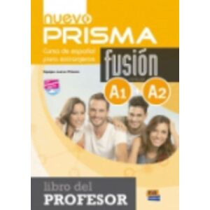 Editorial Edinumen Nuevo Prisma Fusion A1 + A2: Tutor Book : Includes Free Coded Access To The Eleteca And The Corresponding Editorial Edinumen Nuevo Prisma Fusion A1 + A2: Tutor Book : Includes Free Coded Access To The Eleteca And The Corresponding