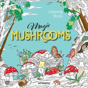 White Star Magic Mushrooms Colouring Book White Star Magic Mushrooms Colouring Book