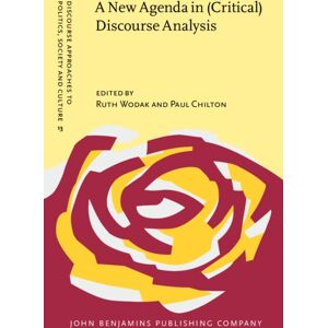 John Benjamins Publishing Co A Agenda In (Critical) Discourse Analysis : Theory, Methodology And Interdisciplinarity John Benjamins Publishing Co A Agenda In (Critical) Discourse Analysis : Theory, Methodology And Interdisciplinarity