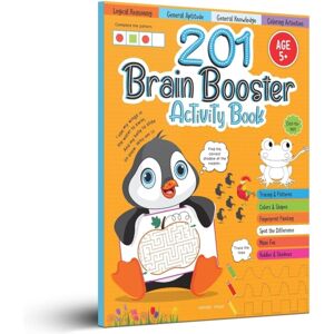 Prakash Books India Private Limited 201 Brain Booster Activity Book - Fun Activities And Exercises For Children Tracing & Pattern, Colors & Shapes, Maze Prakash Books India Private Limited 201 Brain Booster Activity Book - Fun Activities And Exercises For Children Tracing & Pattern, Colors & Shapes, Maze