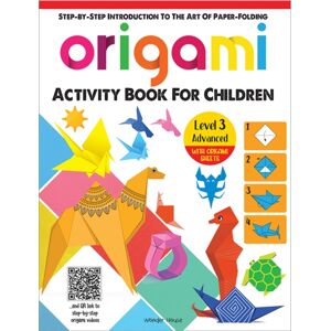 Prakash Books Step-By-Step Introduction To The Art Of Paper Folding - Origami Activity Book For Children : Level 3 Advanced Prakash Books Step-By-Step Introduction To The Art Of Paper Folding - Origami Activity Book For Children : Level 3 Advanced