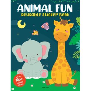 Prakash Books India Private Limited Animal Fun Reusable Sticker Book?For Children Prakash Books India Private Limited Animal Fun Reusable Sticker Book?For Children