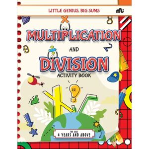 Rupa Publications India Pvt. Ltd Little Genius, Big Words : Multiplication And Division Activity Book Rupa Publications India Pvt. Ltd Little Genius, Big Words : Multiplication And Division Activity Book
