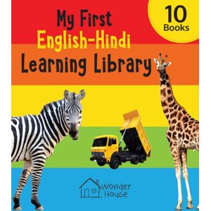 Prakash Books My First English Hindi Learning Library : Boxset Of 10 Board Books For Kids Prakash Books My First English Hindi Learning Library : Boxset Of 10 Board Books For Kids